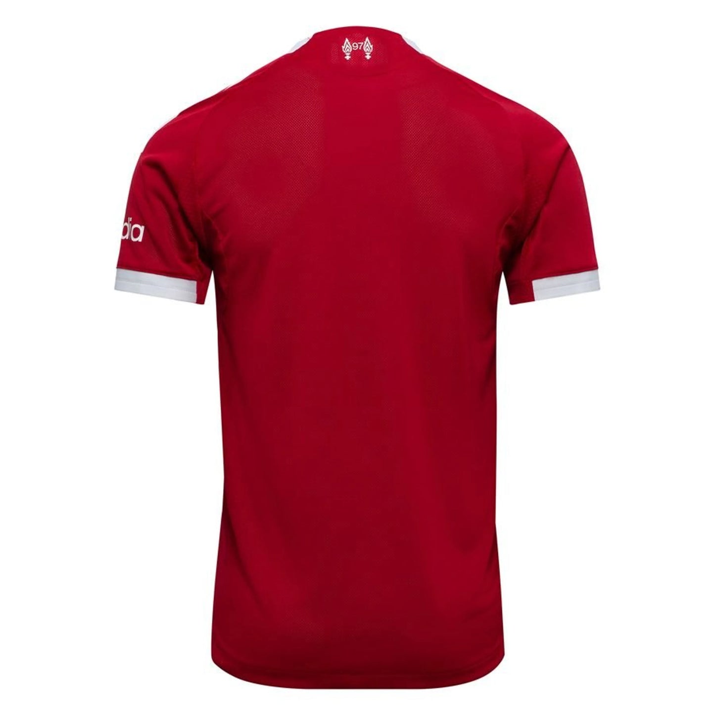 back view of the adidas Liverpool FC 2025/26 Home Jersey