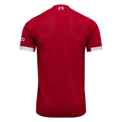 back view of the adidas Liverpool FC 2025/26 Home Jersey