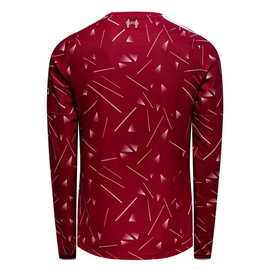 back view of the adidas Liverpool FC Long Sleeve Home Shirt 2026/27