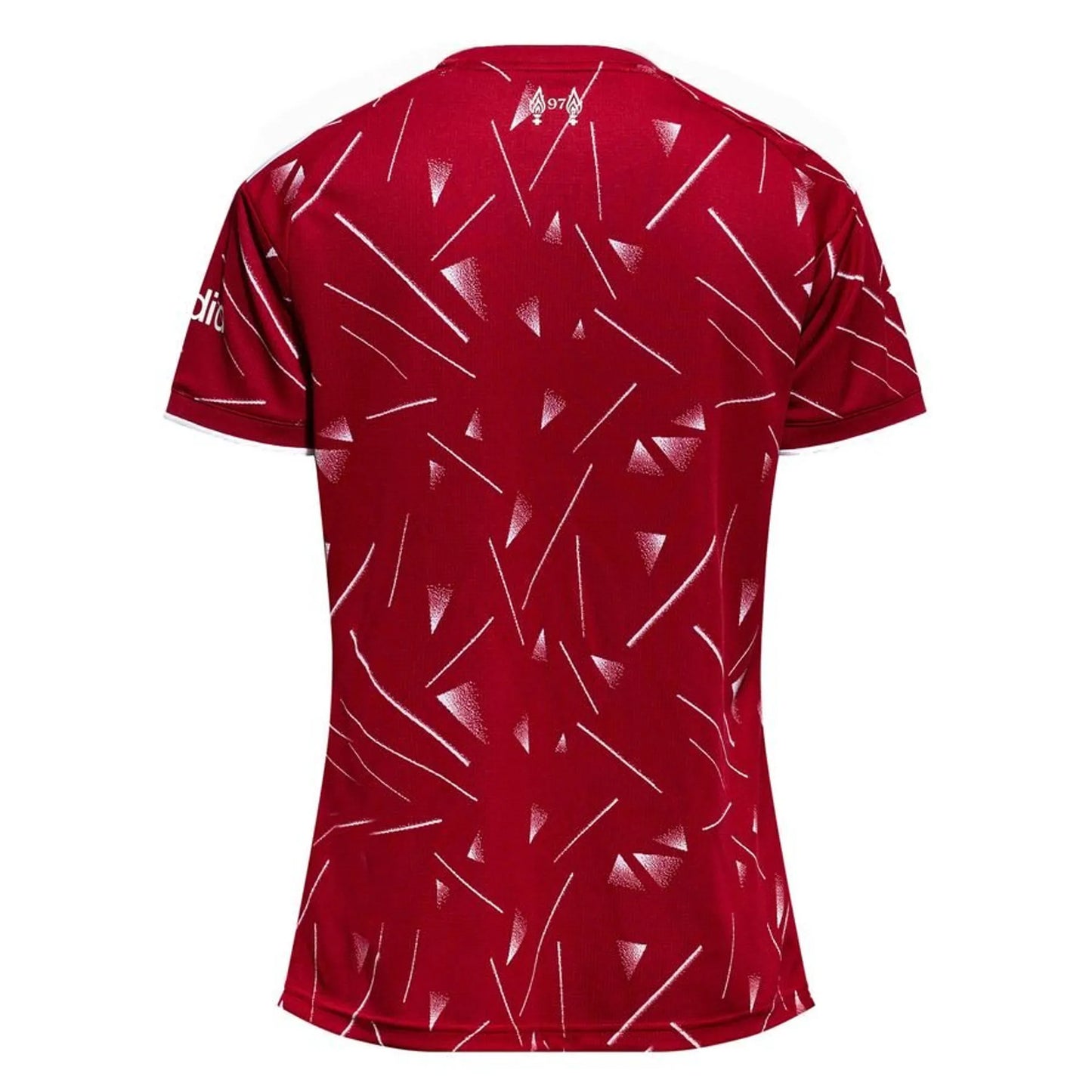 back view of the adidas Liverpool FC Women's Home Shirt 2026/27 - Red/White