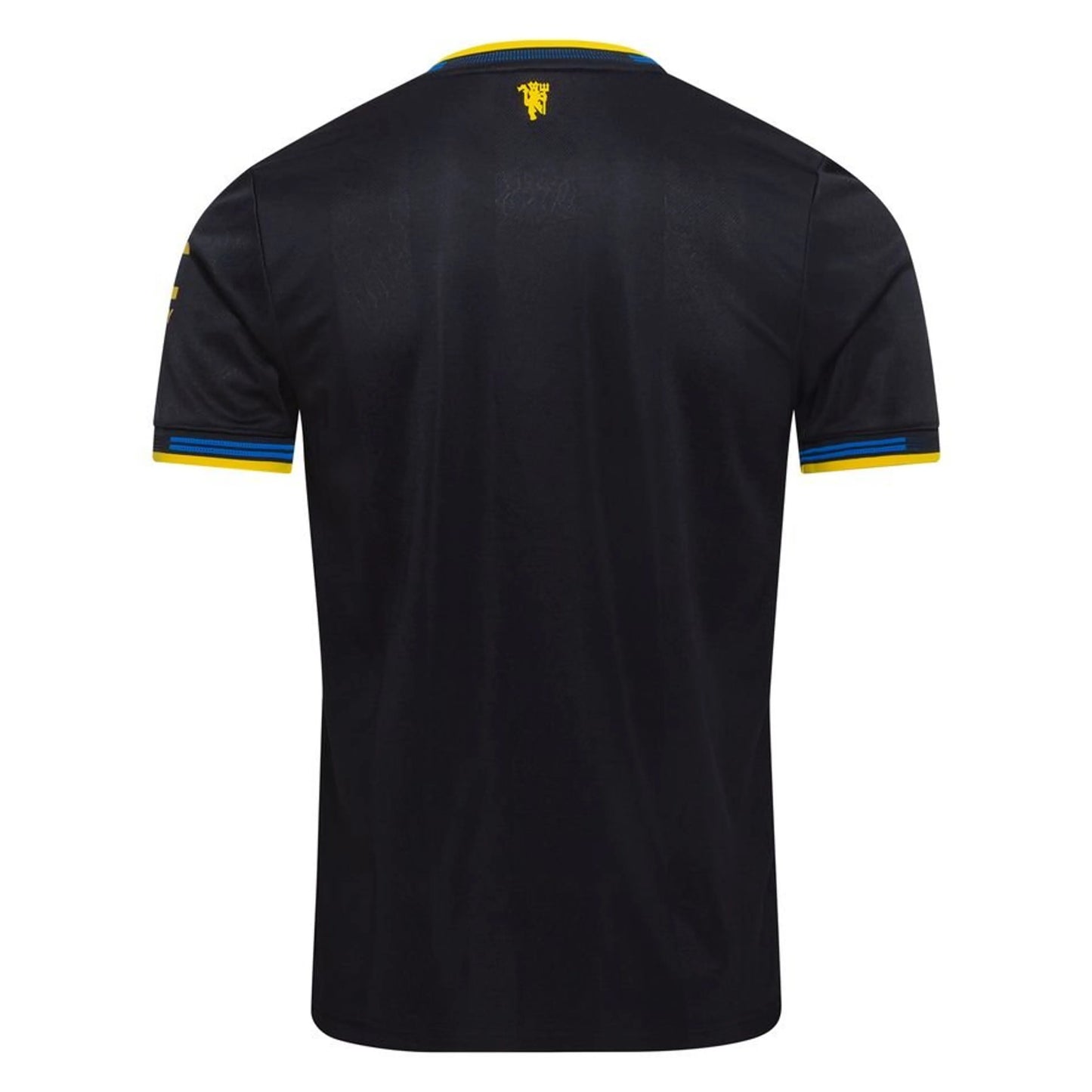 back view of the adidas Manchester United 2025/26 Third Black Jersey