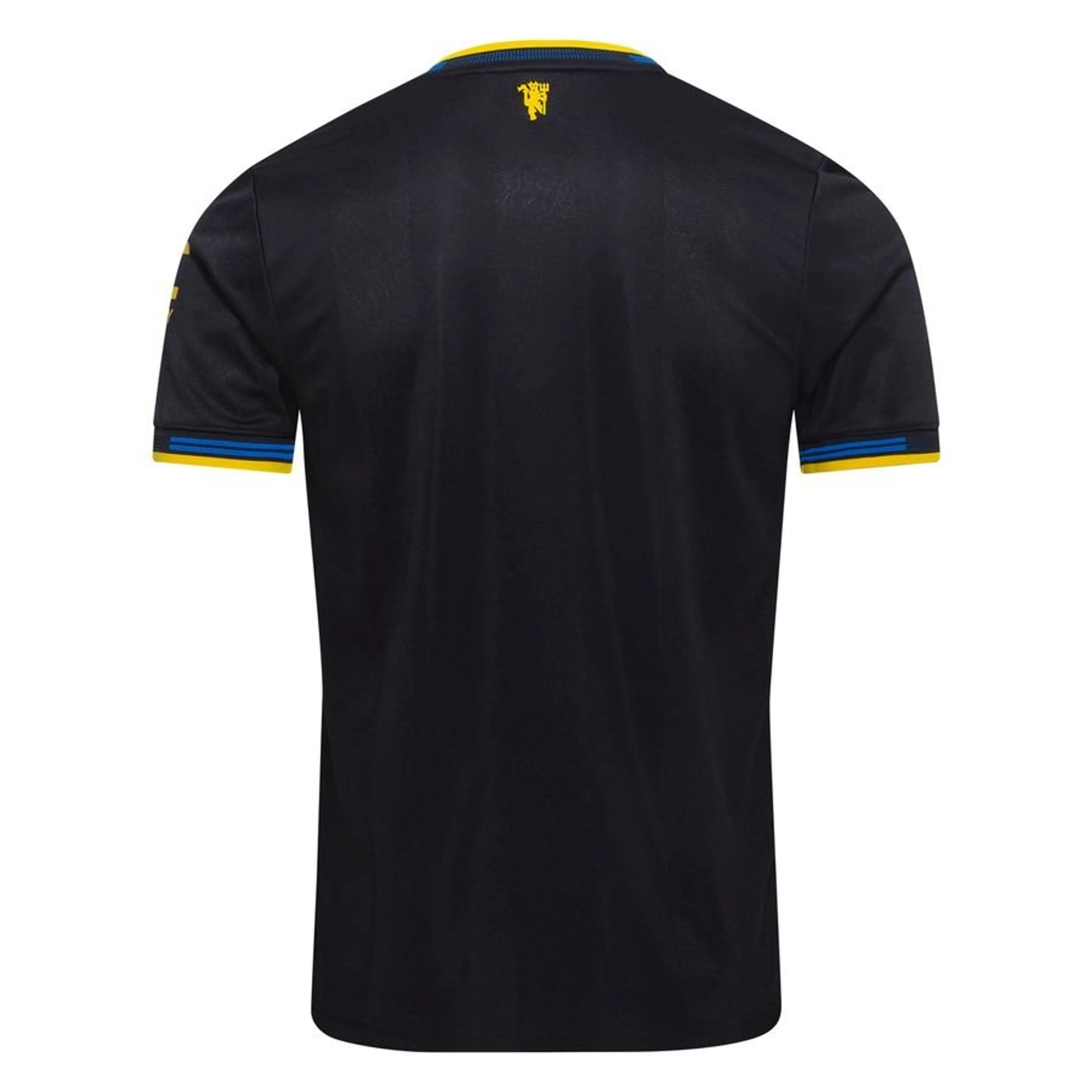 back view of the adidas Manchester United 2025/26 Third Black Jersey
