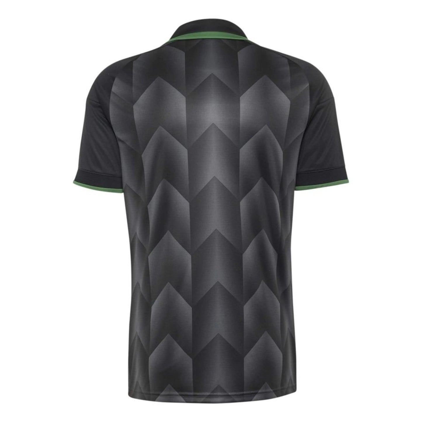 back view of the adidas RC Lens Men's Away Shirt 2026/27 - Grey/Green/White