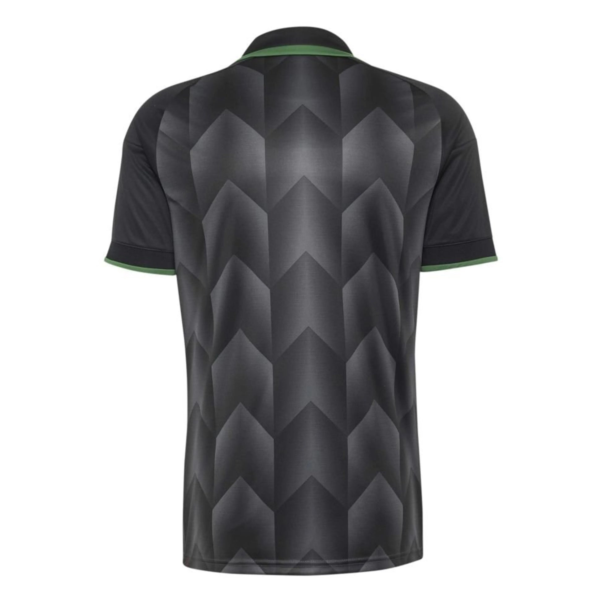 back view of the adidas RC Lens Men's Away Shirt 2026/27 - Grey/Green/White