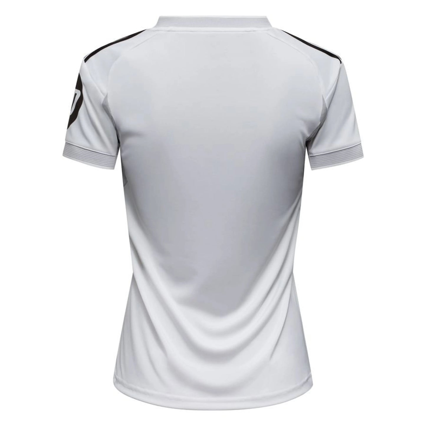 back view of the adidas Real Madrid Home Shirt 2025/26 Women - White/Black