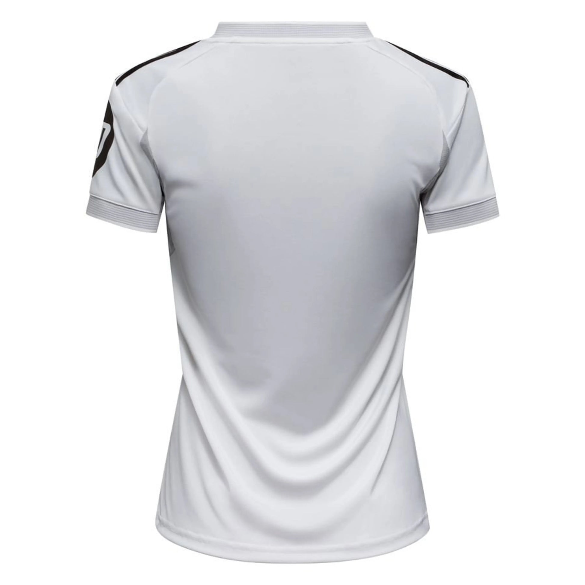 back view of the adidas Real Madrid Home Shirt 2025/26 Women - White/Black
