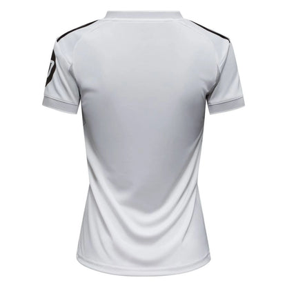back view of the adidas Real Madrid Home Shirt 2025/26 Women - White/Black