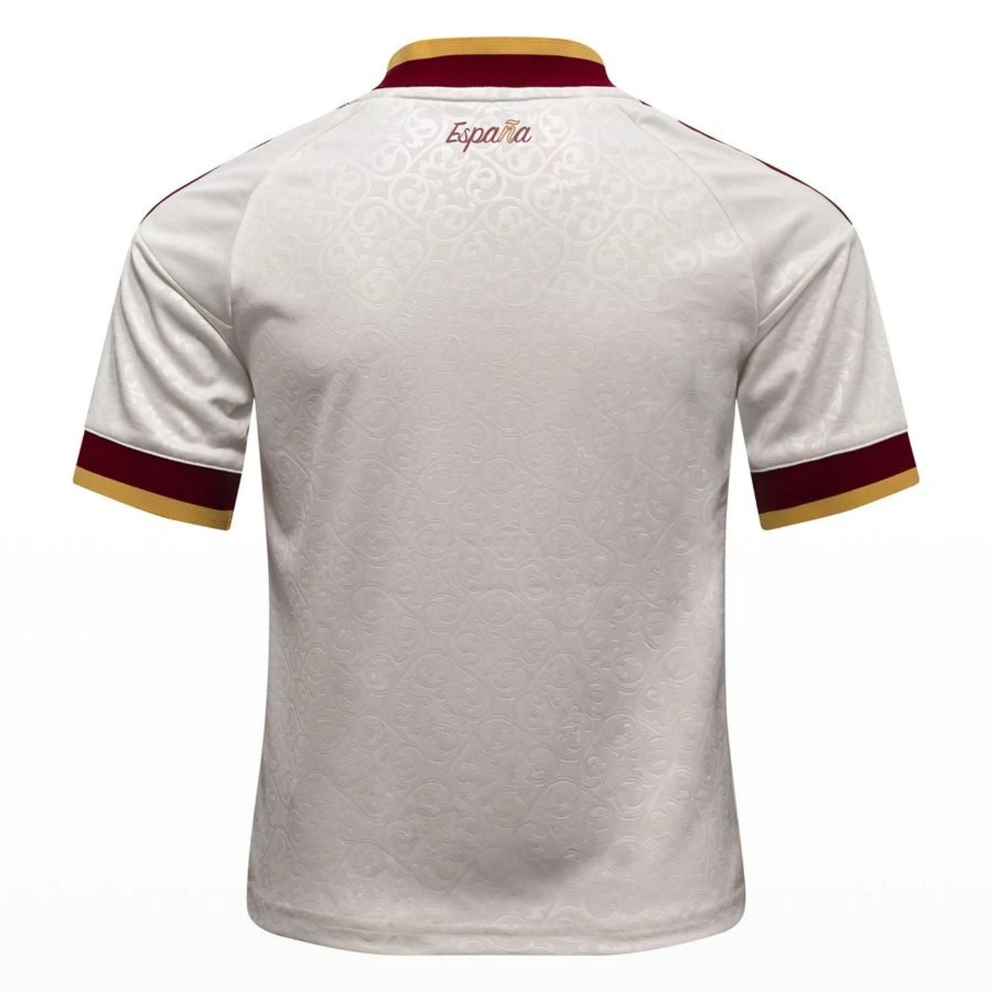 back view of the adidas Spain Away Shirt World Cup 2026 - Off-White