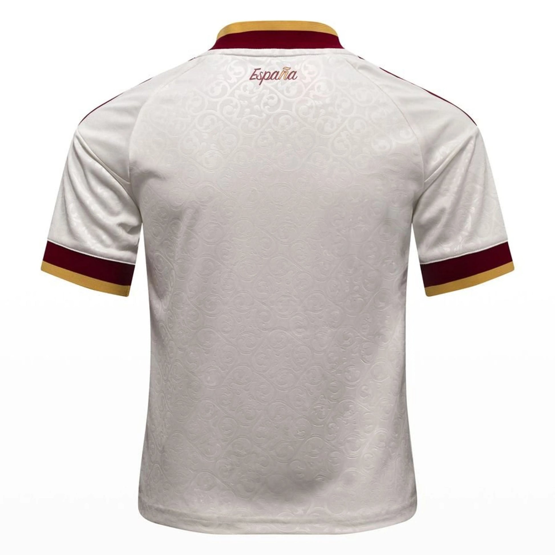 back view of the adidas Spain Away Shirt World Cup 2026 - Off-White