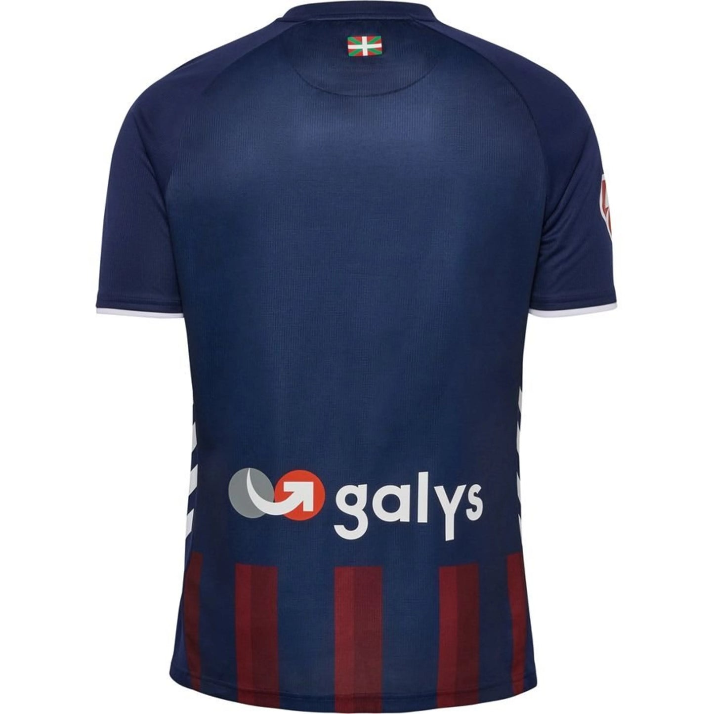 back view of the hummel SD Eibar Home Shirt 2025/26
