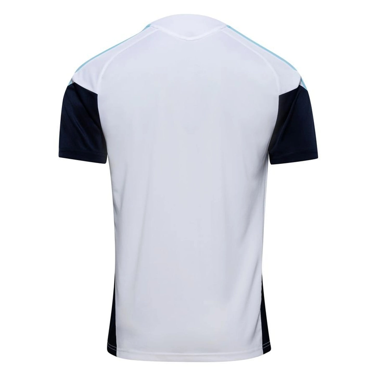 back view of the adidas Argentina 2026 World Cup Training T-Shirt in White