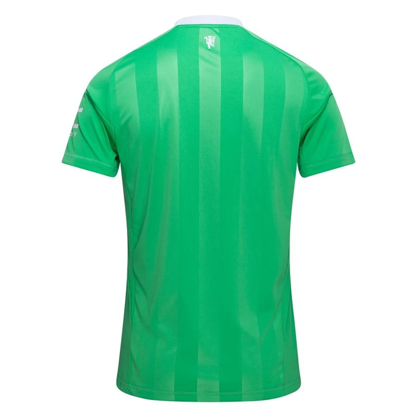 back view of the adidas Manchester United 2025/26 Third Goalkeeper Jersey in Green