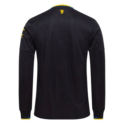 back view of the adidas Manchester United 2025/26 Third Jersey Long Sleeves