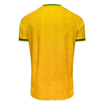 back view adidas South Africa World Cup 2026 Home Yellow Jersey
