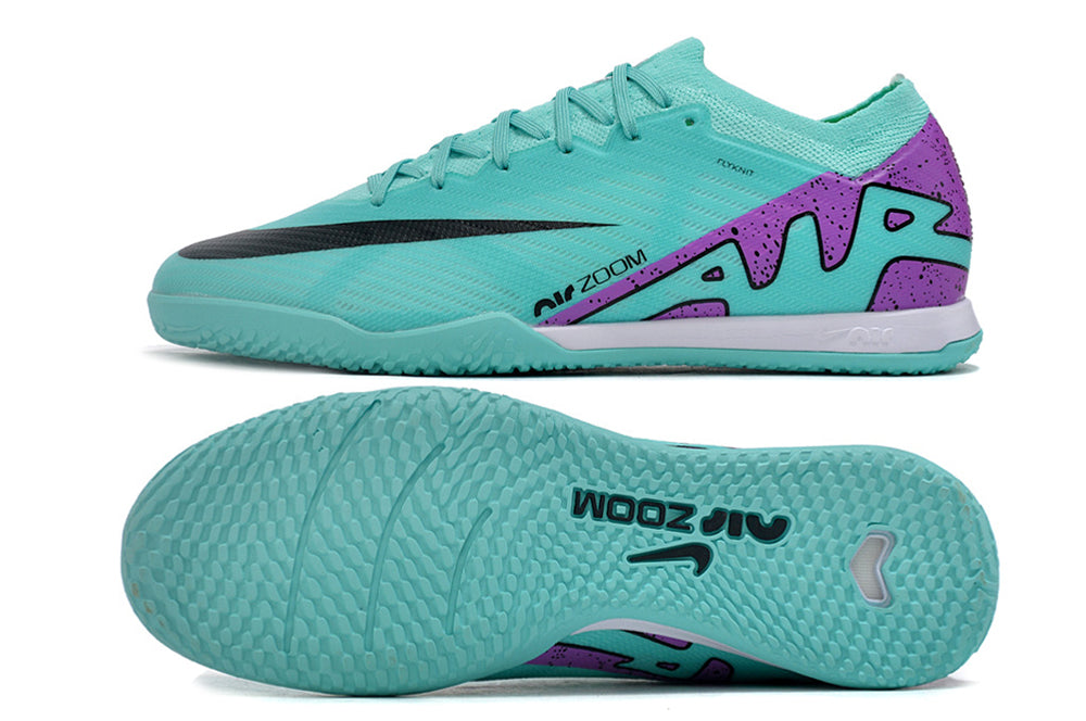 nike air zoom mercurial vapor 15 elite futsal blue/purple