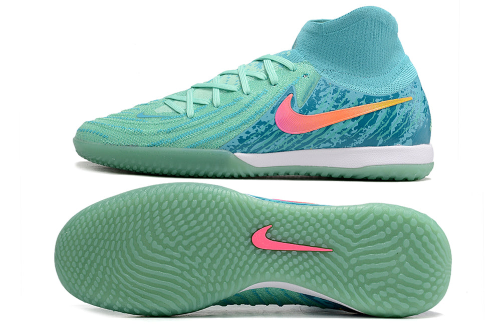 nike phantom elite futsal blue/green