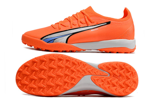 Puma ultra ultimate, orange, available in FG and Turf.