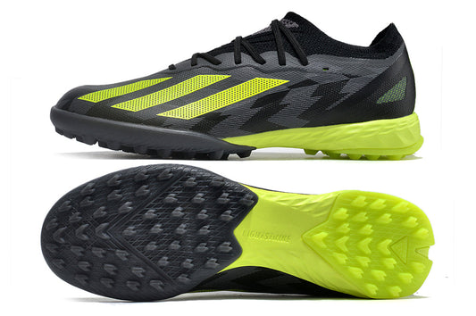 adidas x crazyfast elite turf in black/green