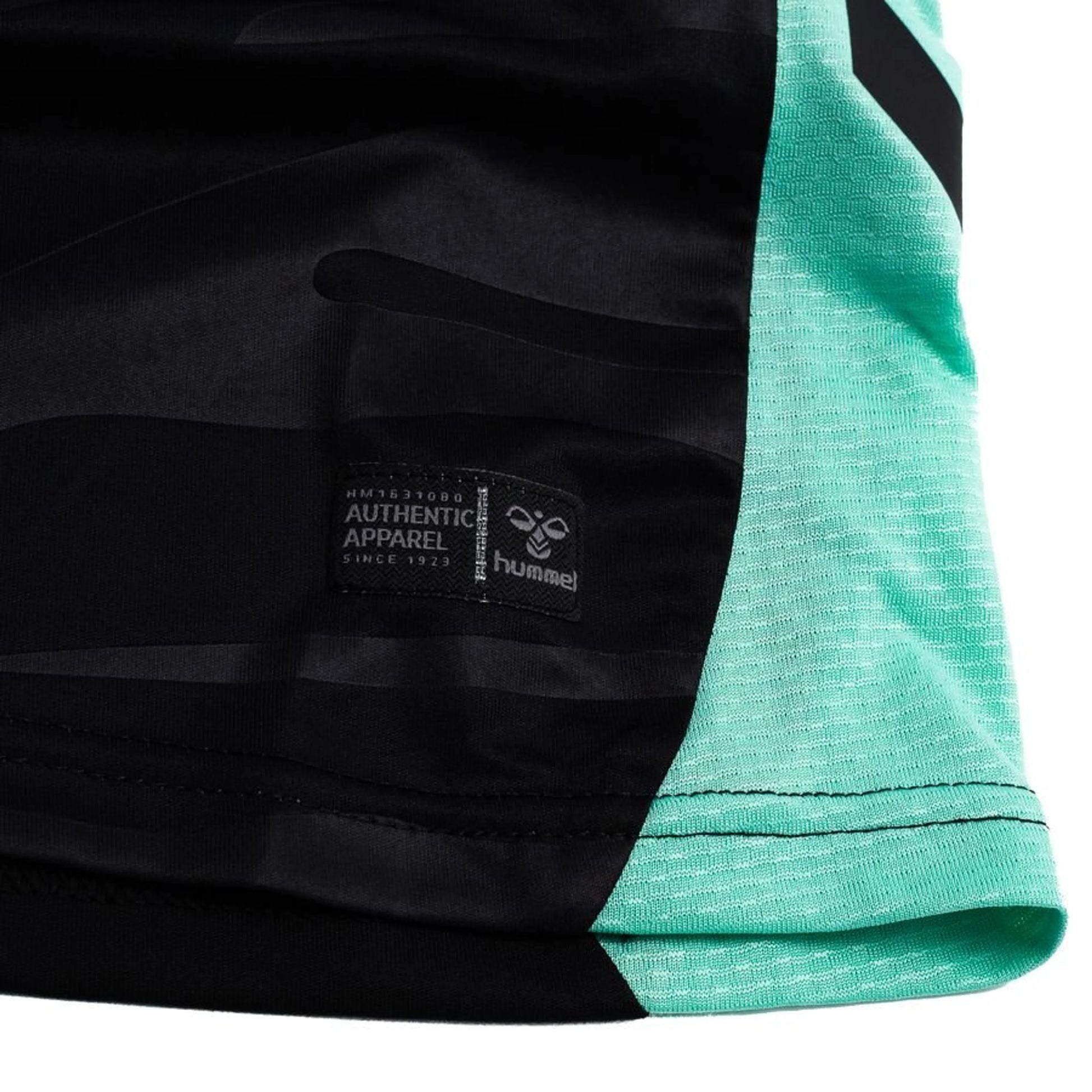bottom left view of the Hummel Real Betis 2025/26 Third Black Shirt