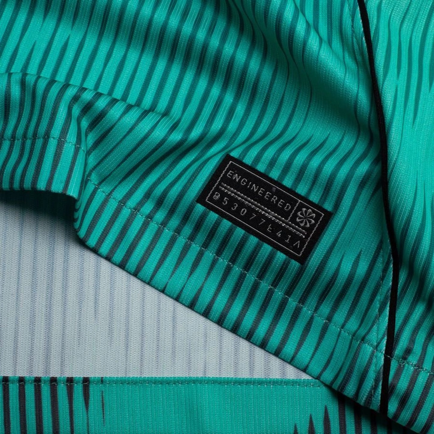 bottom left view of the Nike Air Jordan x CBF Brazil Goalkeeper Shirt World Cup 2026