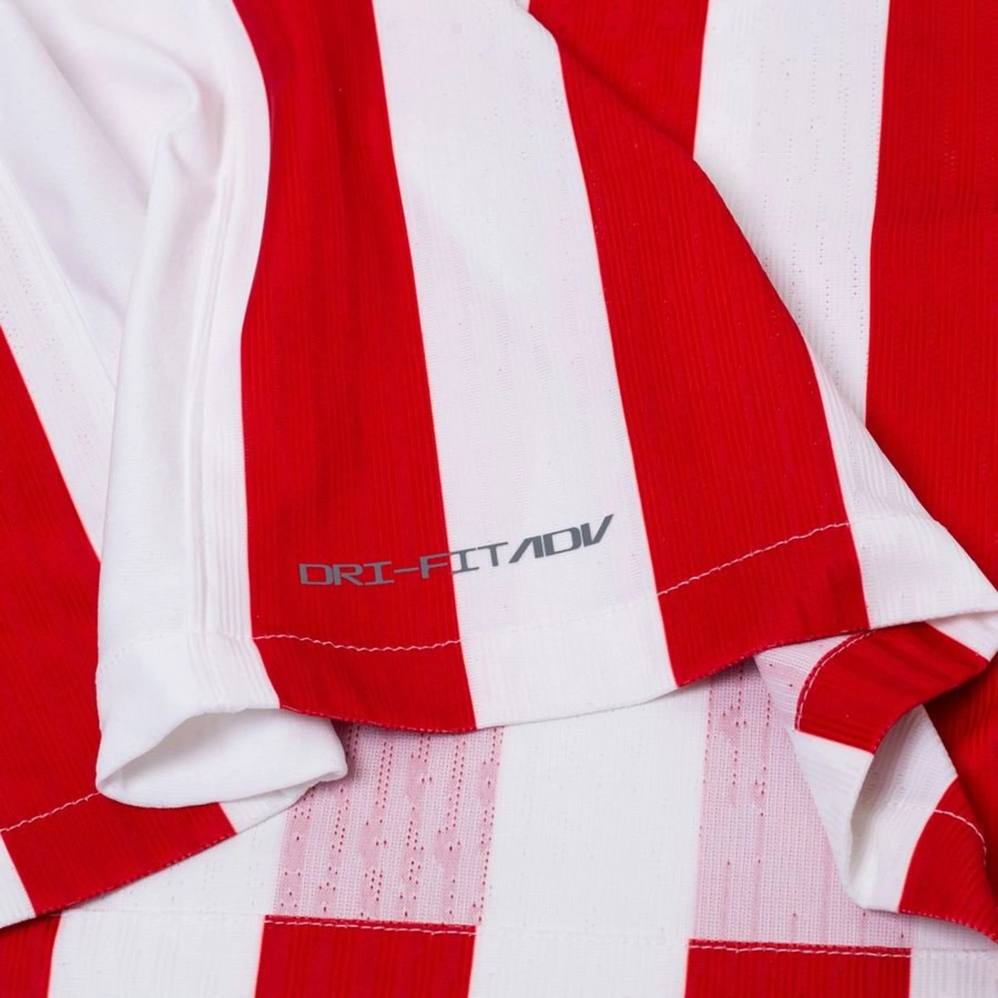 bottom left view of the Nike Atletico Madrid 2025/26 Home Red & White 