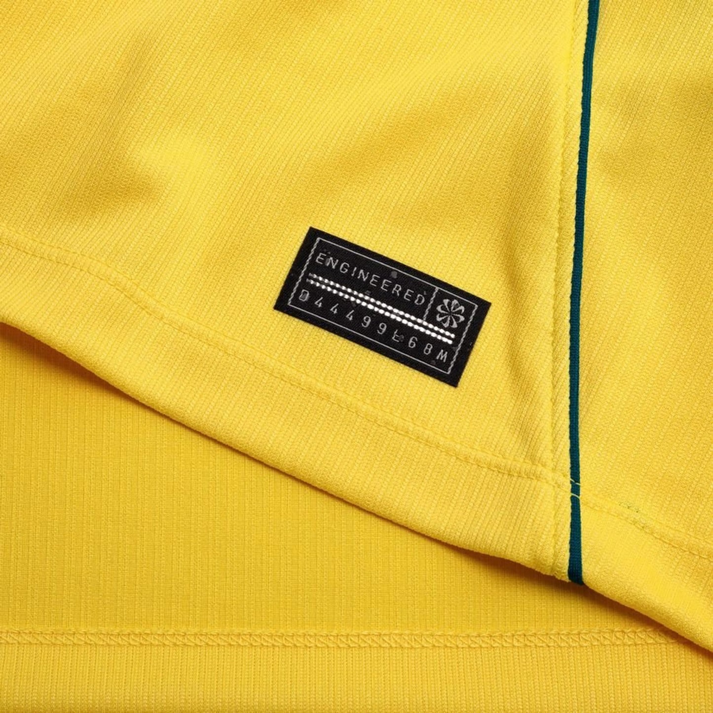 bottom left view of the Nike Brazil National Team 2026 Stadium Home Womens Dri-FIT Football Shirt - Yellow