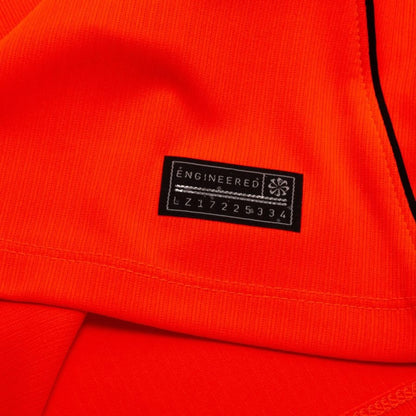 bottom left view of the Nike Holland Womens Home Shirt World Cup 2026 - Orange
