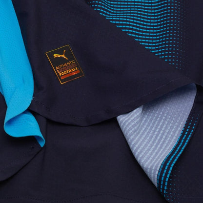 bottom left view of the PUMA Marseille 2025/26 Away Navy Shirt