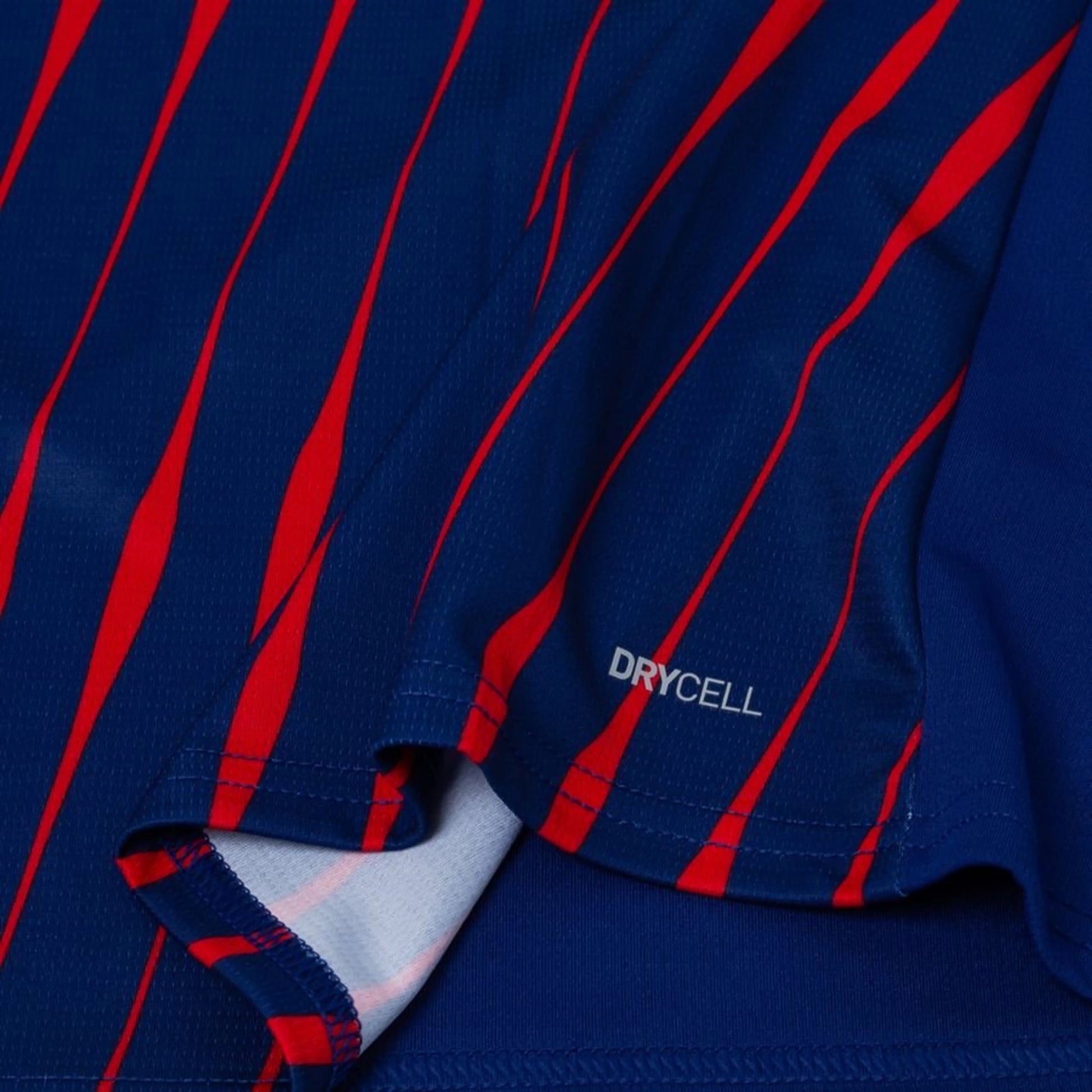bottom left view of the Puma RB Leipzig 2025/26 Away Blue Shirt