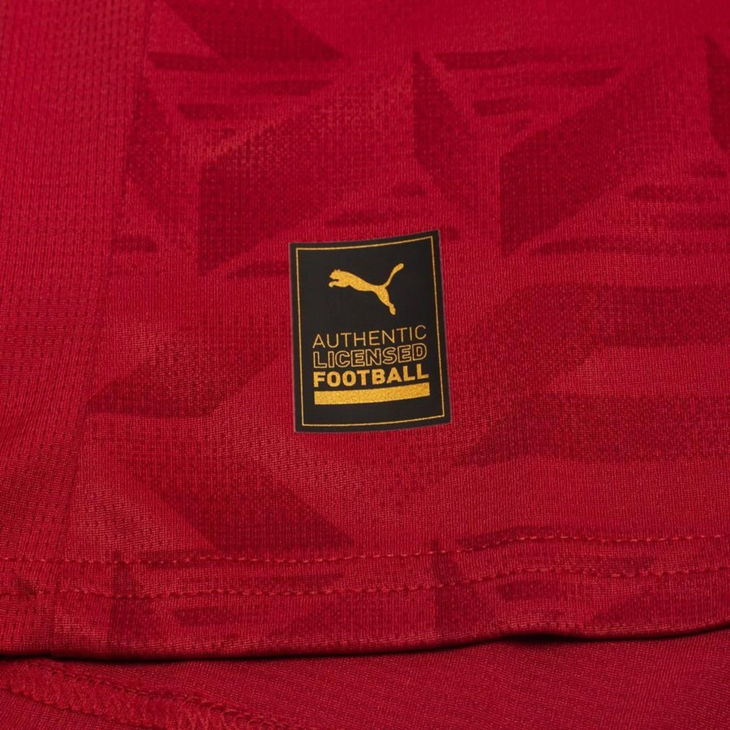 bottom left view of the Puma Valencia CF 2025/26 Away Red Jersey
