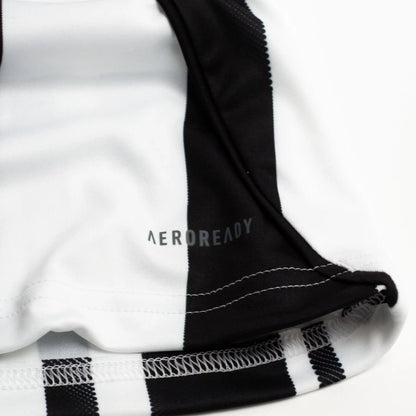 bottom left view of the adidas Juventus Home Shirt 2025/26 Women - White/Black