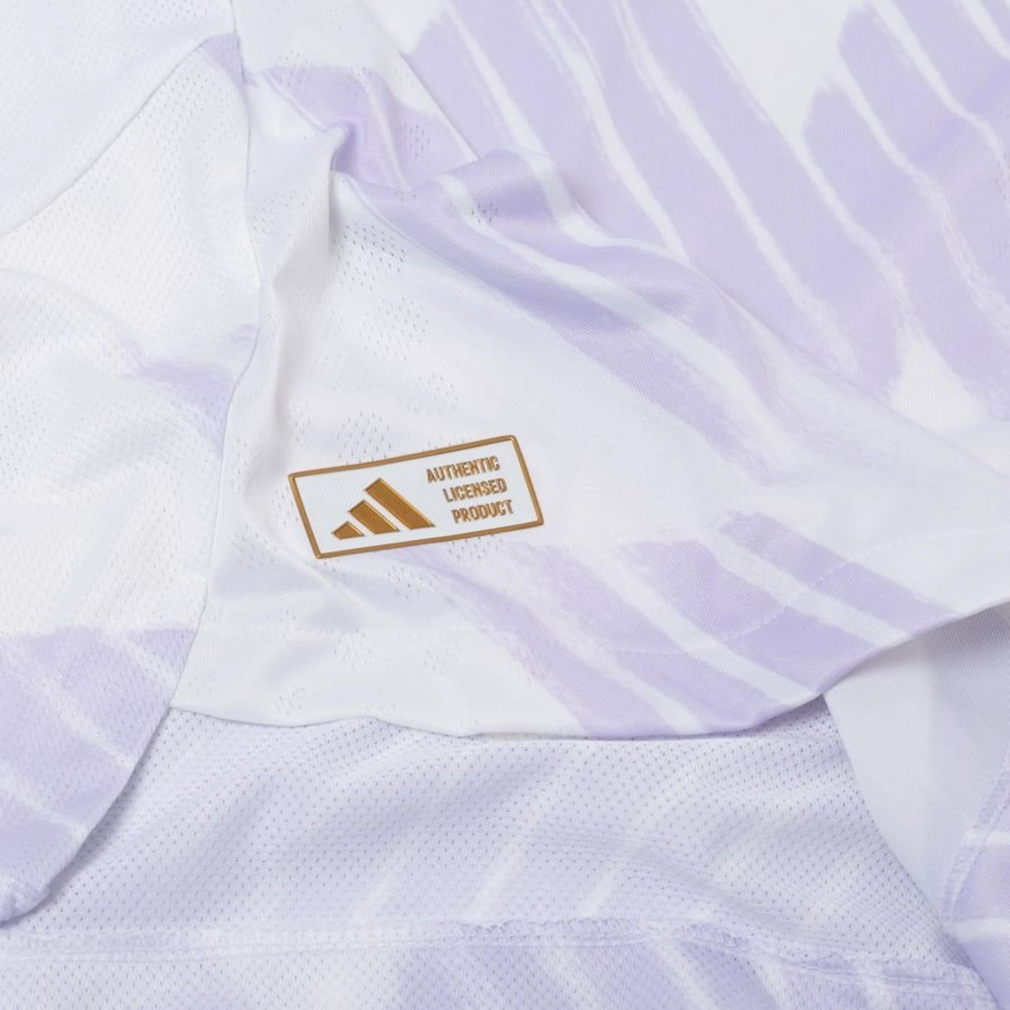 bottom left view of the adidas Manchester United 2025/26 Away White Jersey