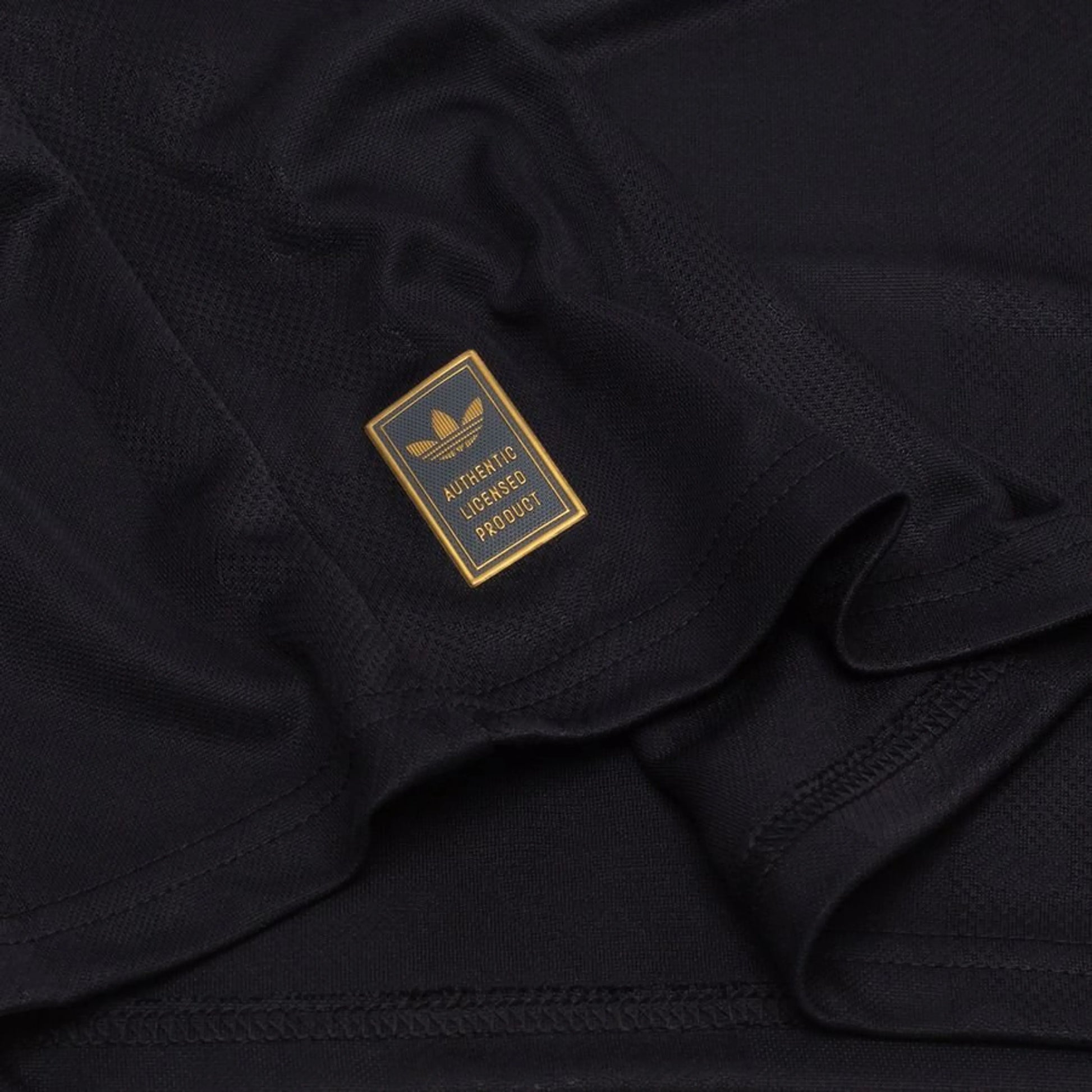 bottom left view of the adidas Manchester United 2025/26 Third Black Jersey