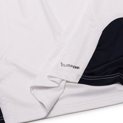 bottom left view of the adidas Argentina 2026 World Cup Training T-Shirt in White