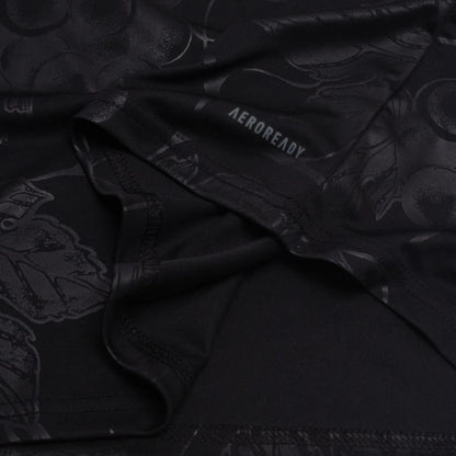 bottom left view of the adidas Juventus 2025/26 Third Shirt in Black