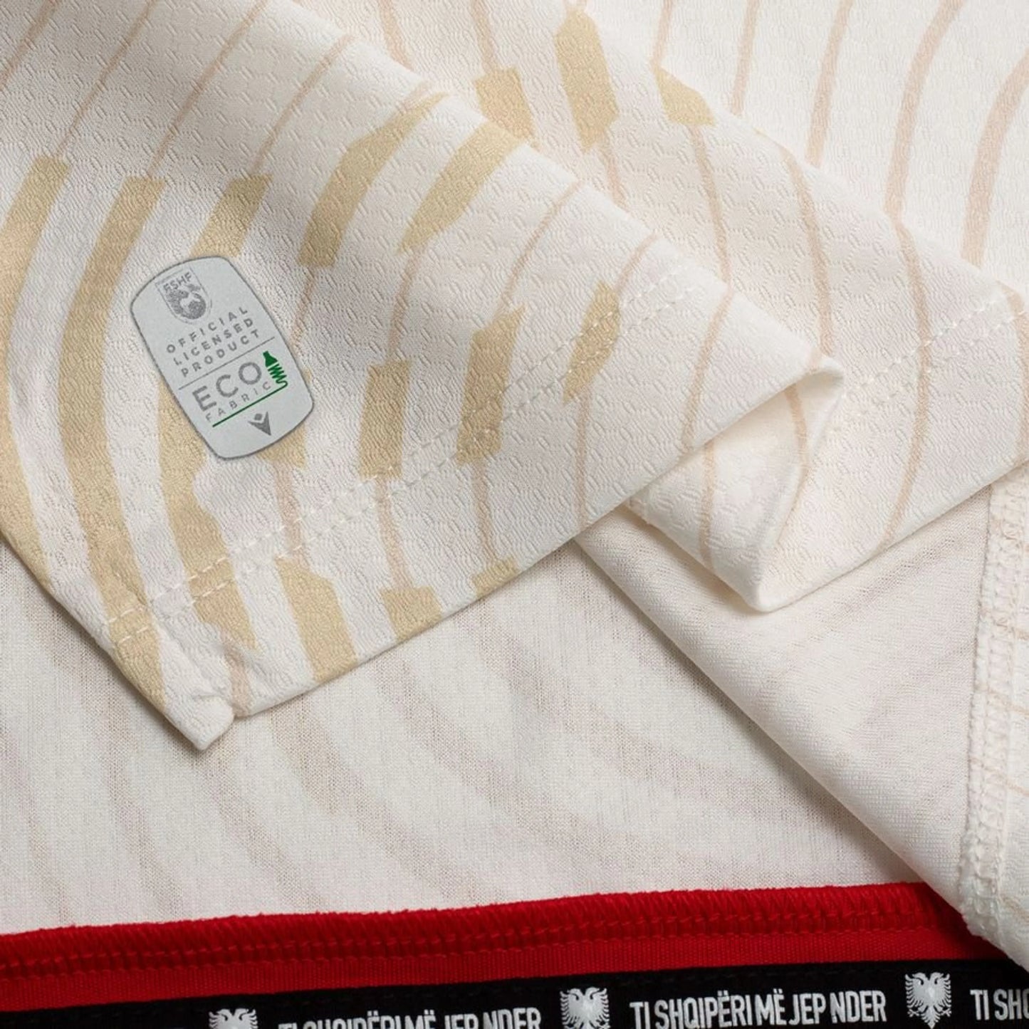bottom right view of the Macron Albania Away Shirt World Cup 2026