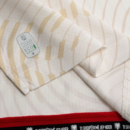 bottom right view of the Macron Albania Away Shirt World Cup 2026