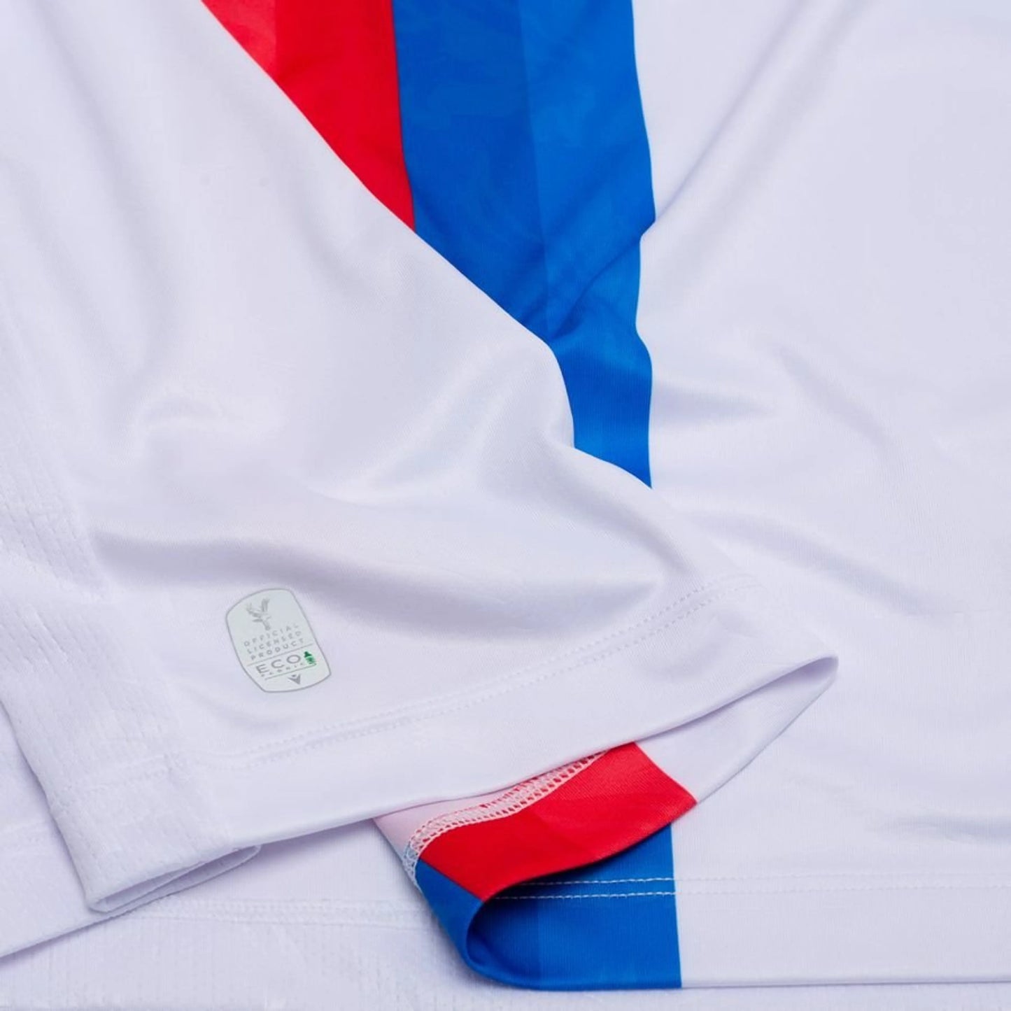 bottom right view of the Macron Crystal Palace Away Shirt 2025/26