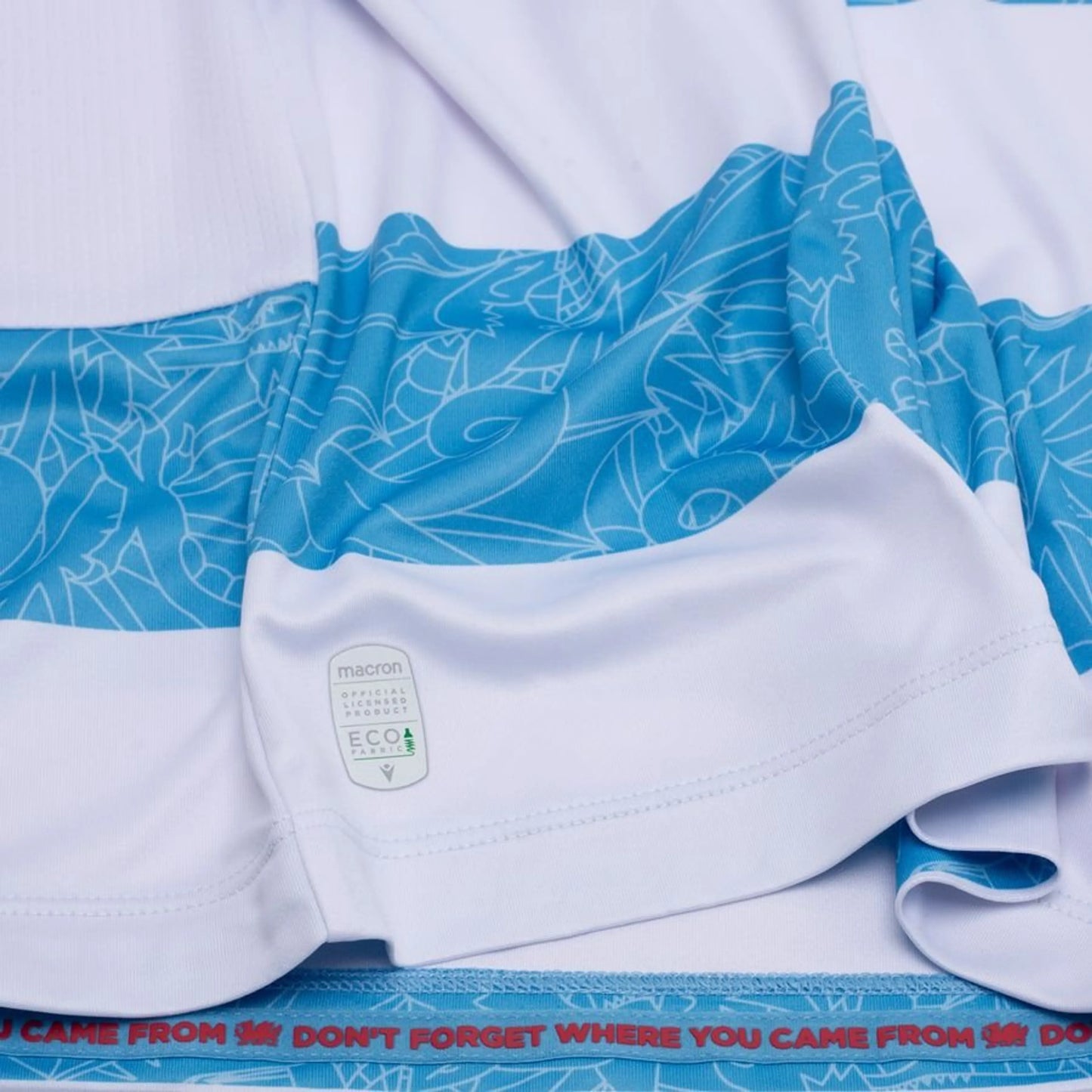 bottom right view of the Macron Wrexham AFC Third Shirt 2025/26