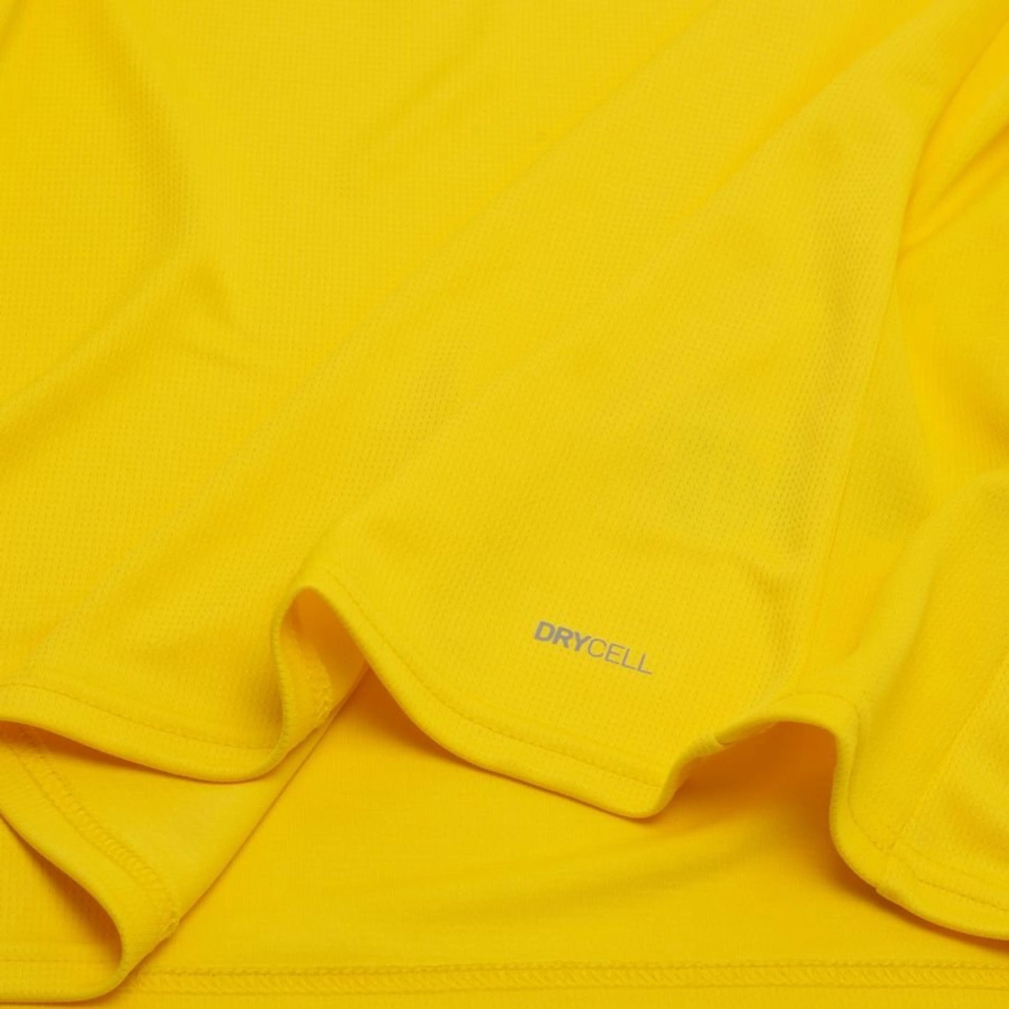 bottom right view of the PUMA Girona FC 2025/26 Away Yellow Shirt