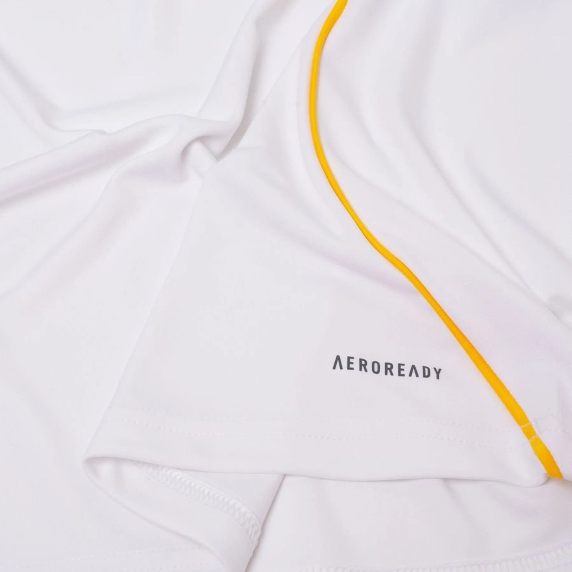 bottom view of the Adidas Real Madrid 2025/26 Home Long Sleeve Jersey