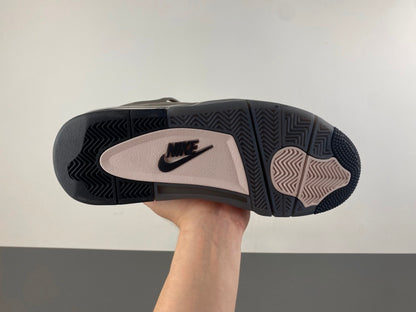 bottom view of the Air Jordan 4 Retro 'Cave Stone' (2025) Cave Stone/Black-Moon Particle Suede FV5029-200