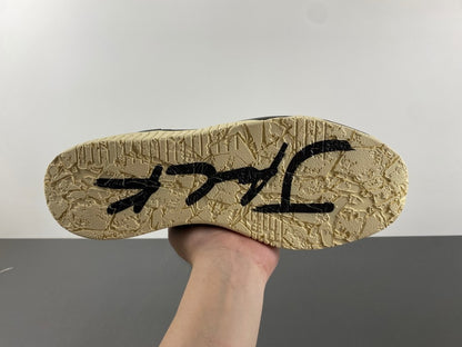 bottom view of the Jordan Jumpman Jack TR SP x Travis Scott 'Bright Cactus' (2025) Muslin/Black-Bright Cactus FZ8117-102