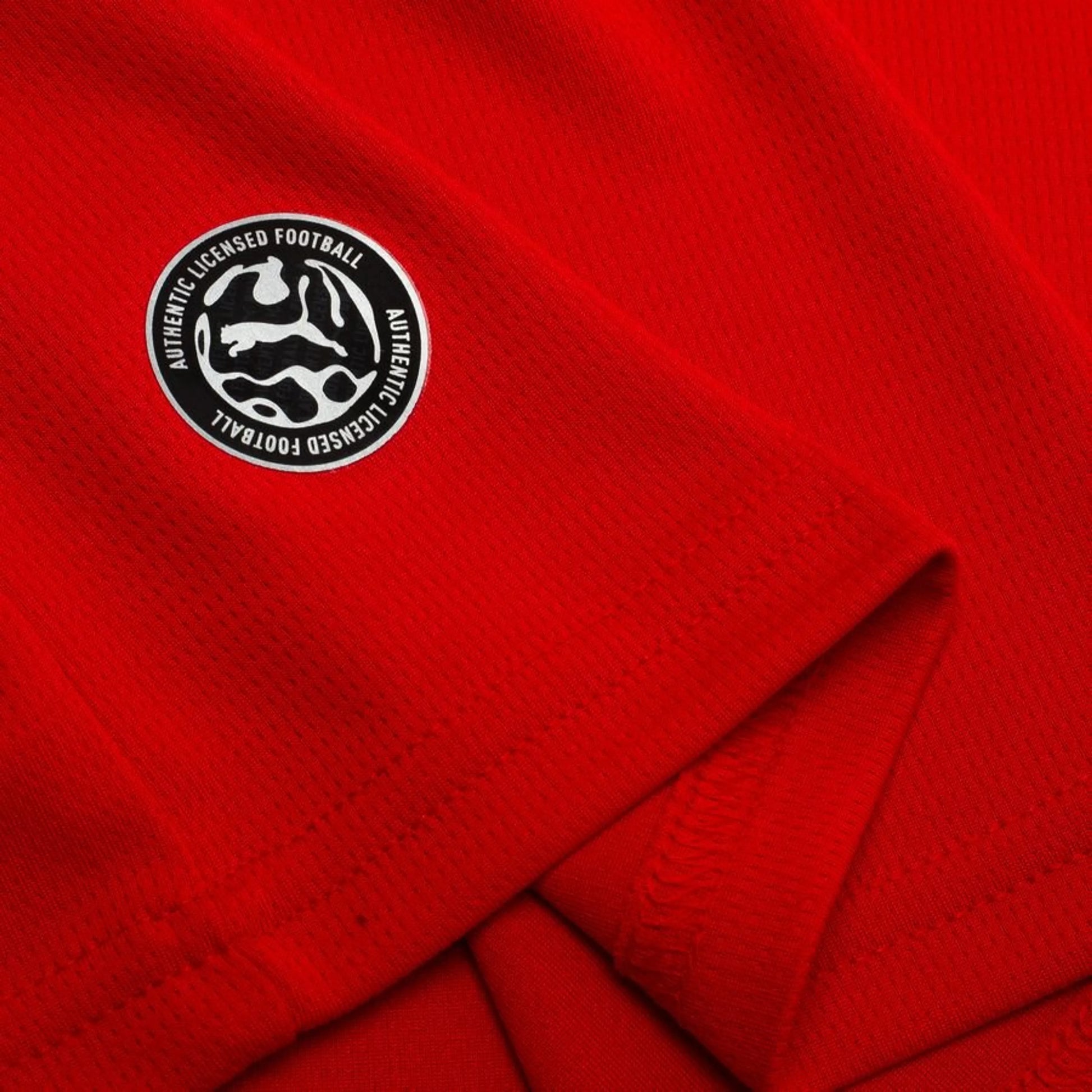 bottom view of the PUMA Austria World Cup 2026 Home Shirt