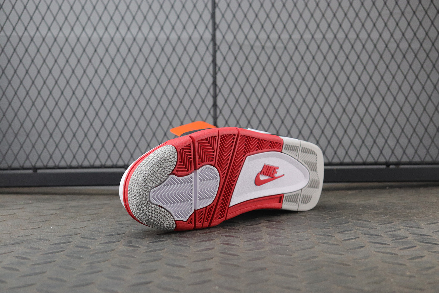 Nike air jordan 4 fire red, all sizes available.
