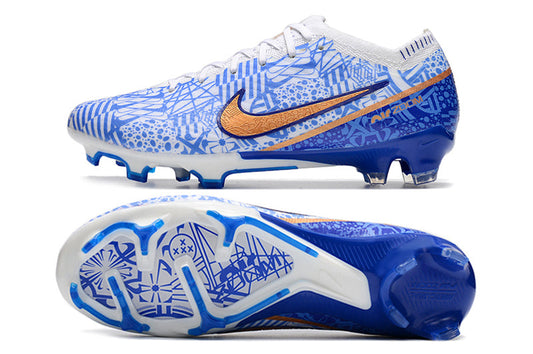 nike air zoom mercurial vapor 15 elite fg blue/white