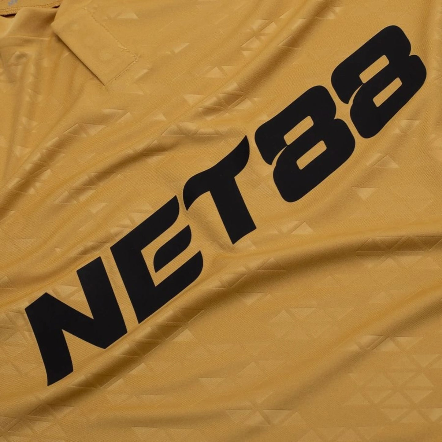 close up view of the Macron Crystal Palace Third Shirt 2025/26