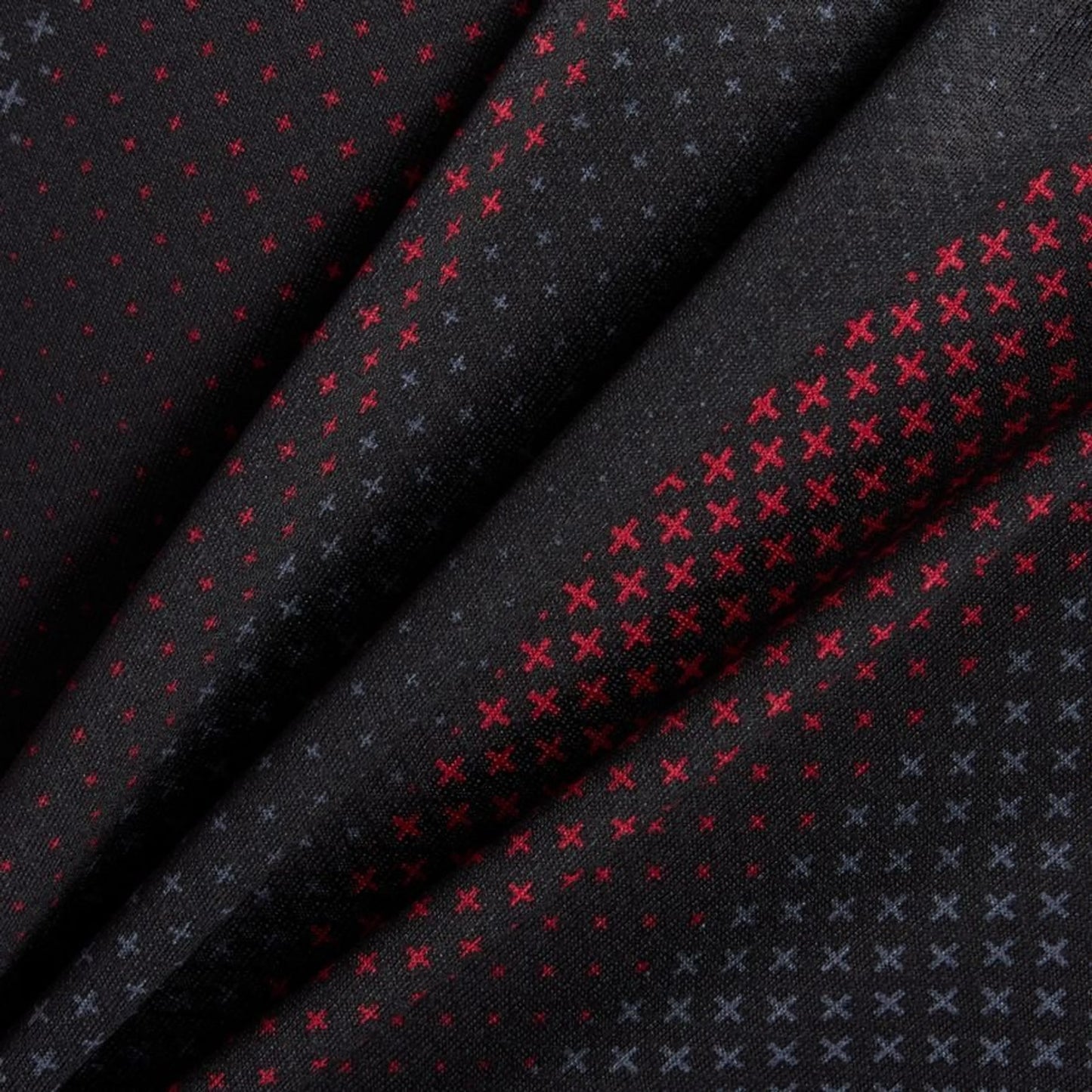 close up view of the New Balance Bayer Leverkusen 2025/26 Home Black Shirt