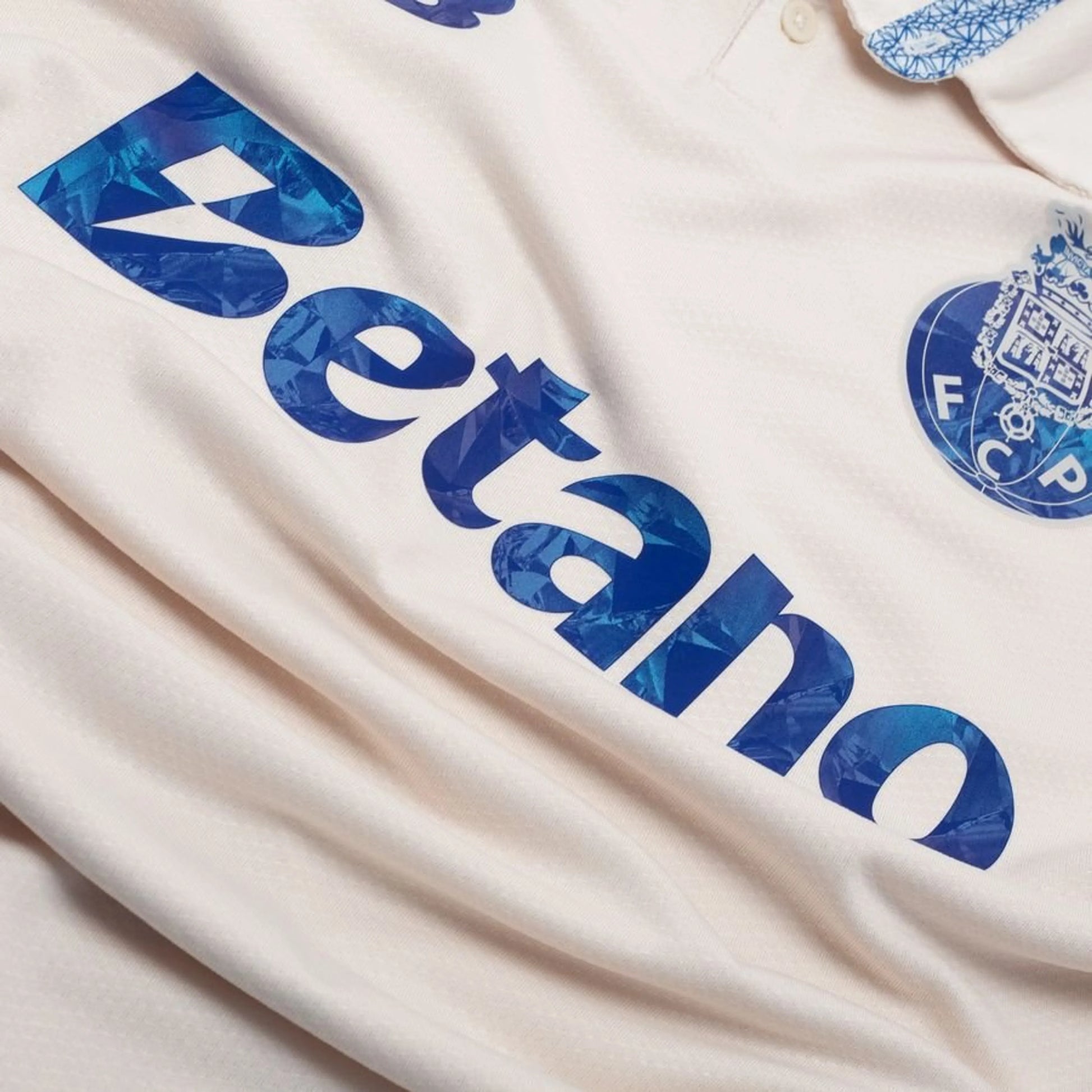 close up view on the New Balance FC Porto Third Shirt 2025/26