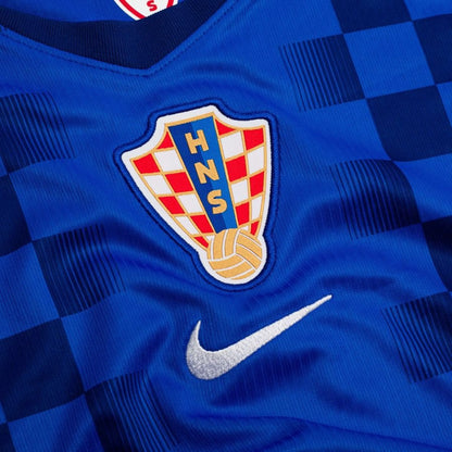 close up view of the Nike Croatia Women's Away Shirt World Cup 2026 - Blue
